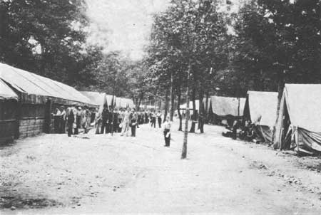 CCC tent camp
